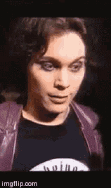 Ville Valo Cow Bell GIF - Ville Valo Cow Bell Didnt Do It GIFs