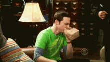 Sheldon Breathing GIF - Sheldon Breathing Paper Bag GIFs
