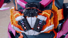 a close up of a toy that says ' super ' on the front