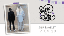 Save The Date Snir And Ayelet GIF - Save The Date Snir And Ayelet Wedding GIFs