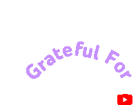 Greatful For Youtube Sticker - Greatful For Youtube Thanksgiving Stickers
