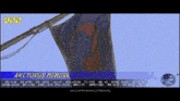 a computer screen shows a flag with arcturus mengsk written on it