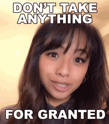 Shannon Taruc Dont Take Anything For Granted GIF