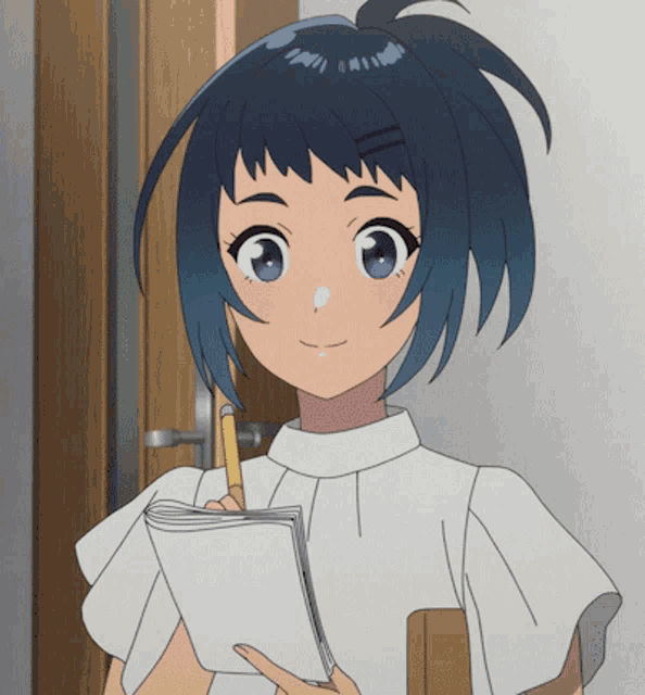 Anime Anime Girl Anime Anime Girl The Aquatope On White Sand Discover And Share S