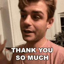Thank You So Much Cameo GIF - Thank You So Much Cameo Grateful GIFs
