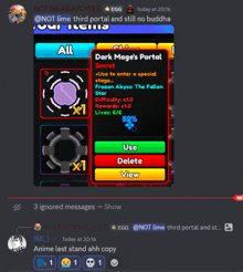 a screenshot of a video game called not lime third portal