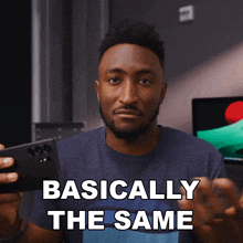 Basically The Same Marques Brownlee GIF - Basically The Same Marques Brownlee Mkbhd GIFs