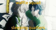 Waffle Squad Sleeping Quarters GIF - Waffle Squad Sleeping Quarters Snafu GIFs