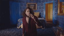 Drink Jane Holiday GIF - Drink Jane Holiday We Dont Wanna Dance GIFs
