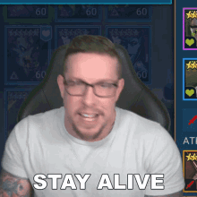 Stay Alive Timothy Evans GIF