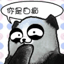 你是白痴 GIF - Panda Laughing Giggle GIFs
