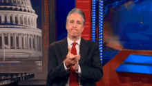 Jon Stewart Clap GIF - Jon Stewart Clap Applause GIFs