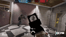 a screenshot of a video game shows a player with the number 125