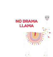 Llama Drama Sticker - Llama Drama Looking At You Stickers