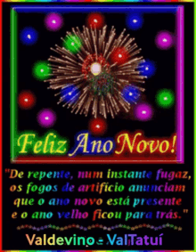 Ano Novo Valtatui Feloz Ano Novo GIF - Ano Novo Valtatui Feloz Ano Novo Fireworks GIFs