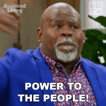 Power To The People Leroy Brown GIF - Power To The People Leroy Brown Assisted Lviign GIFs