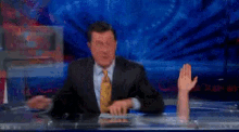 Stephen Colbert Report GIF - Stephen Colbert Report Hand GIFs