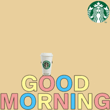 Good Morning Gm GIF - Good Morning Gm Starbucks GIFs