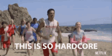 this is so hardcore running lets go hardcore this is so awesome