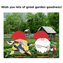 Garden Gnomes Gardening GIF - Garden Gnomes Gardening Animated Memes GIFs
