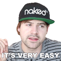 It'S Very Easy Jared Dines Sticker - It'S Very Easy Jared Dines It'S Not Hard Stickers