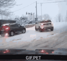 Gifpet Snowy GIF - Gifpet Snowy Slippery Road GIFs