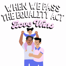 we pass the equality act love wins pass the equality act equality act now equalityact lgbtq
