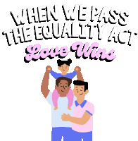 We Pass The Equality Act Love Wins Equality Act Now Sticker - We Pass The Equality Act Love Wins Pass The Equality Act Equality Act Now Stickers