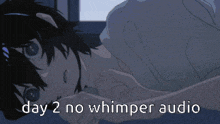 Edgy Anime Whimper GIF - Edgy Anime Whimper Whimper Audio GIFs