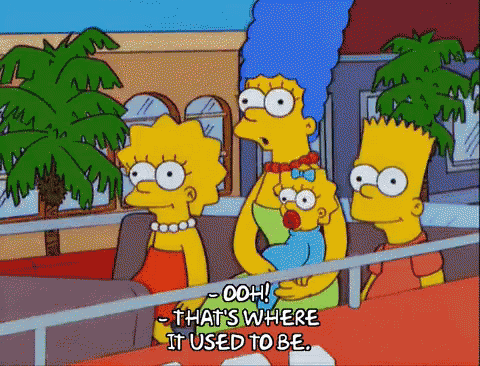 Tour Guide GIF - Tour Guide The Simpsons That Is Where It Use To Be -  Discover & Share GIFs