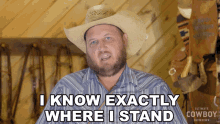 I Know Exactly Where I Stand Ultimate Cowboy Showdown GIF - I Know Exactly Where I Stand Ultimate Cowboy Showdown I Know My Ground GIFs