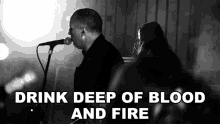 drink deep of blood and fire season of mist the hunger song singing rock band