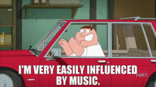 Family Guy Peter Griffin GIF - Family Guy Peter Griffin Im Very Earily Influenced By Music GIFs