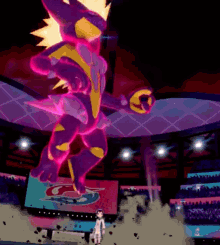 Toxtricity Pokemon Sword And Shield GIF - Toxtricity Pokemon Sword And Shield Air Guitar GIFs