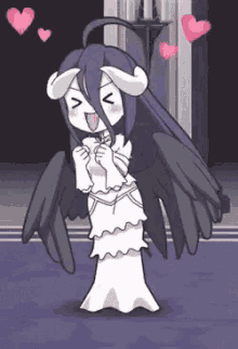 Anime Happy In Love GIF - Anime Happy In Love Angel With Horns GIFs