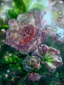 મેરનિતુલr Flower GIF - મેરનિતુલr Flower Glittery GIFs