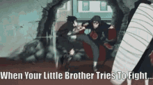 Brothers Naruto GIF - Brothers Naruto Kick GIFs