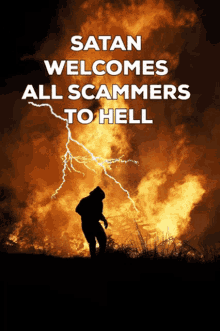 Satan Hell GIF - Satan Hell Scammers GIFs