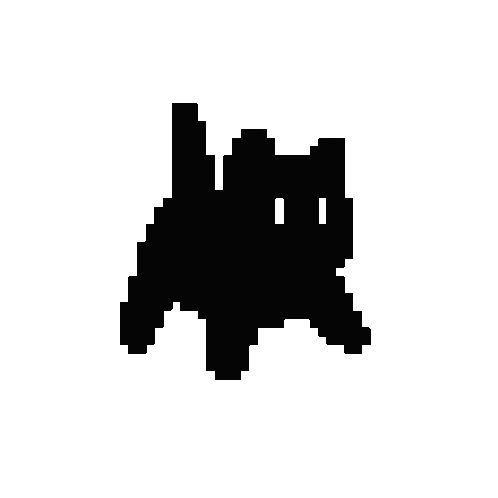 Black Cat Sticker - Black Cat - Discover & Share Gifs