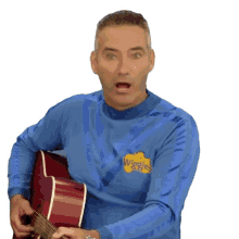 shocked anthony wiggle the wiggles jaw drop omg