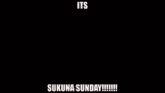 Sukuna Sukuna Sunday GIF - Sukuna Sukuna Sunday Mahoraga GIFs