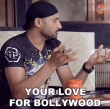 Your Love For Bollywood Bhajji GIF - Your Love For Bollywood Bhajji Harbhajan Singh GIFs