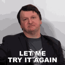 Let Me Try It Again Alex GIF - Let Me Try It Again Alex Learn English With Alex GIFs