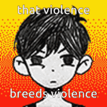 Omori Omori Violence Breeds Violence GIF - Omori Omori Violence Breeds Violence GIFs