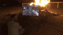 Playing Games Fire GIF - Playing Games Fire Peace GIFs