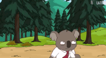 Reginald Koala American Dad GIF - Reginald Koala American Dad Attack GIFs