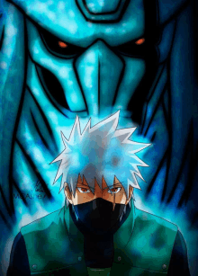 Kakashi, naruto, icon, art, dp, HD phone wallpaper