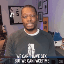 We Cant Have Sex But We Can Facetime Michael Che GIF - We Cant Have Sex But We Can Facetime Michael Che Saturday Night Live GIFs