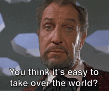 Vincent Price Goldfoot GIF - Vincent Price Goldfoot Take Over The World GIFs