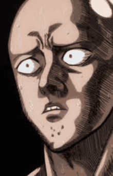 Scared terrified shocked face GIF on GIFER - by Tejinn